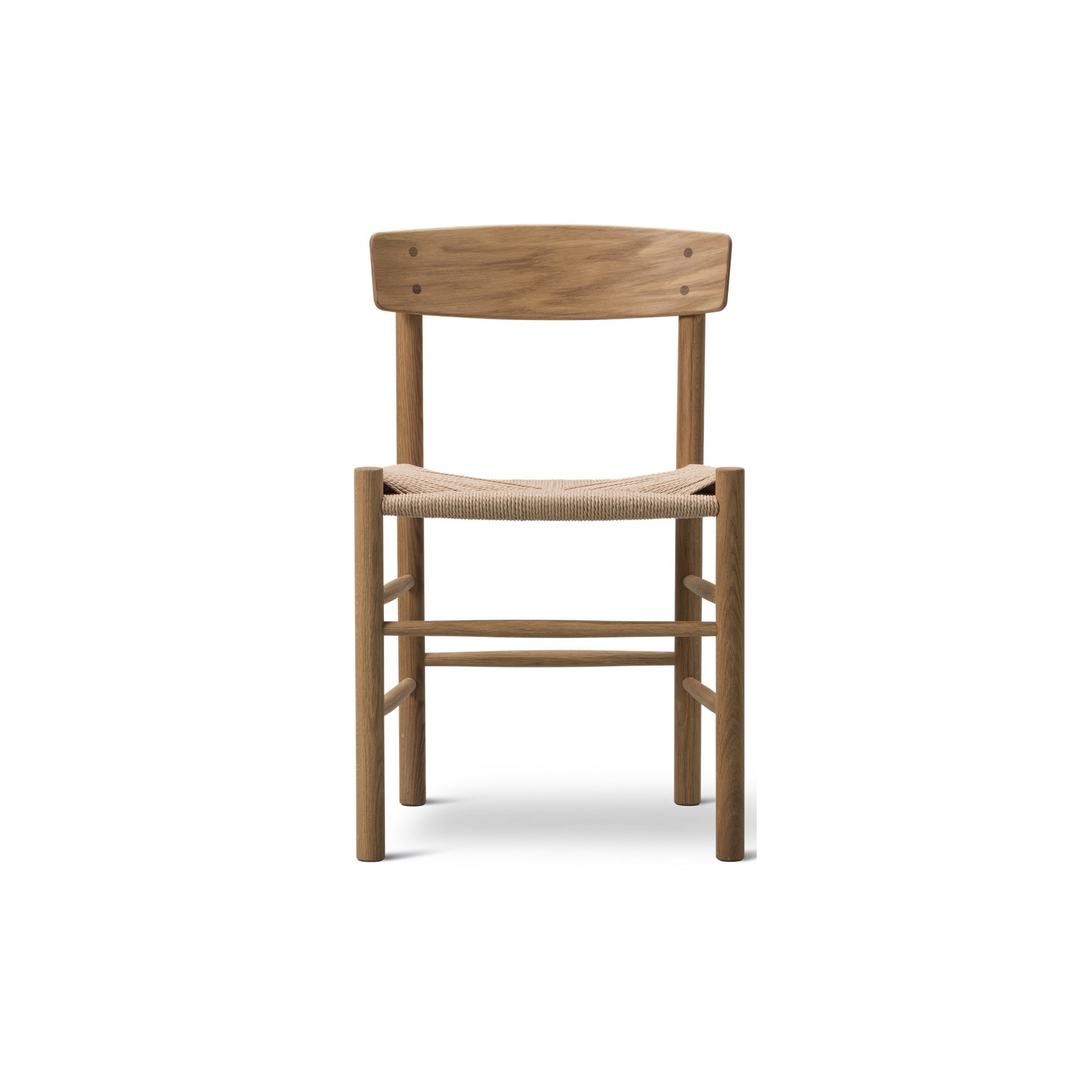 J39 Chair – oiled oak + natural paper cord - Fredericia