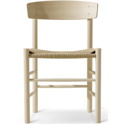 J39 Chair – soaped beech + natural paper cord - Fredericia