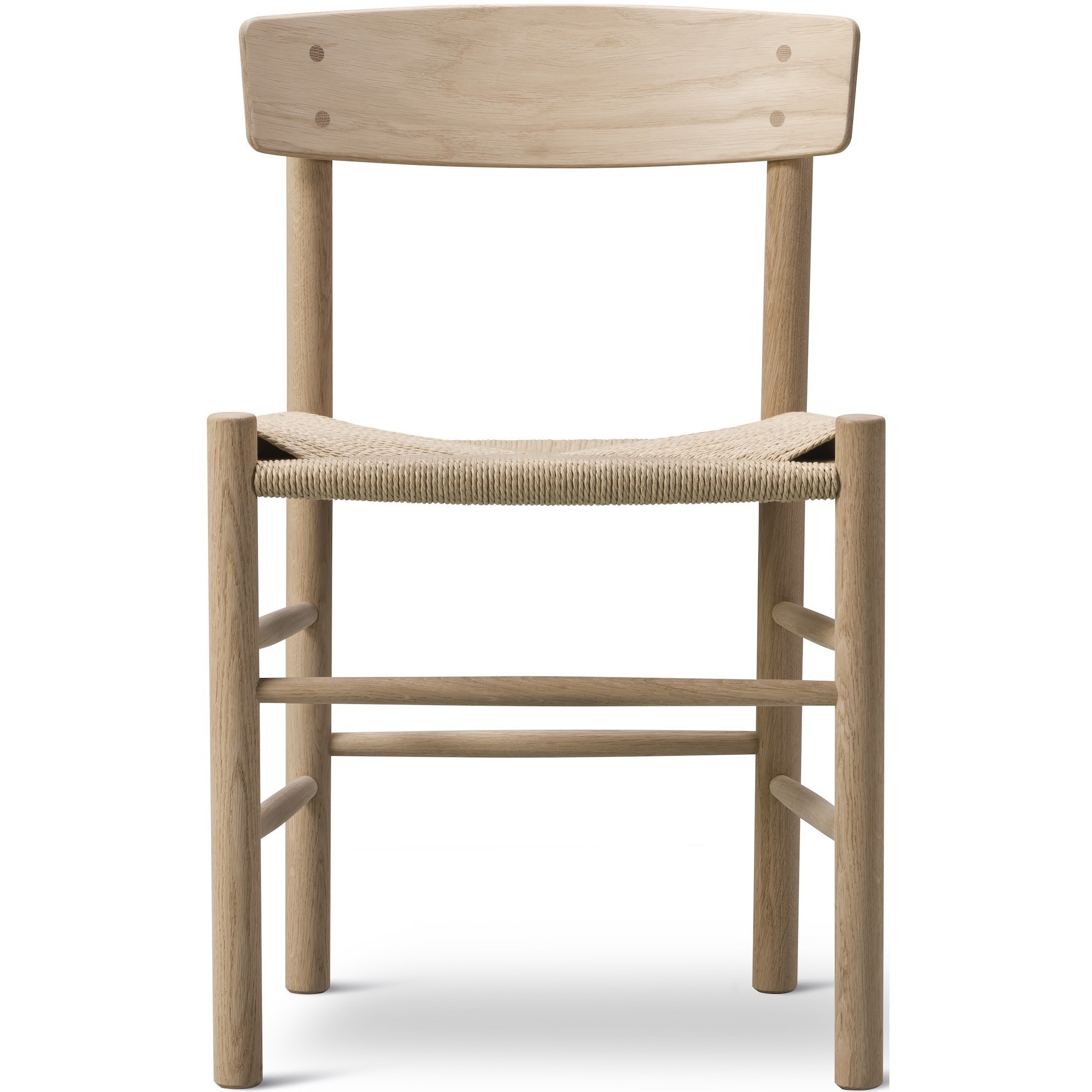 J39 Chair – light oiled oak + natural paper cord - Fredericia