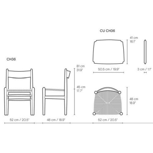 CH36 Chair - Carl Hansen & Søn