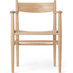 Chaise CH37 – Chêne huilé + Corde de papier naturelle - Carl Hansen & Søn