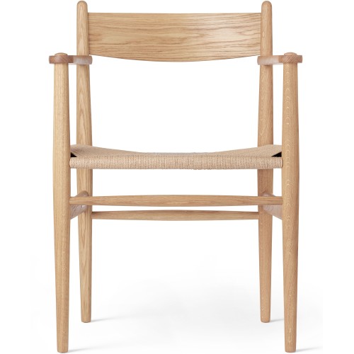 Chaise CH37 – Chêne huilé + Corde de papier naturelle - Carl Hansen & Søn