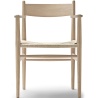 CH37 Chair – white oiled oak + Natural paper cord - Carl Hansen & Søn