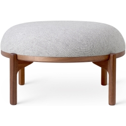 Pouf Sideways RF1903F – Hallingdal 116 + Noyer huilé - Carl Hansen & Søn