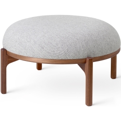 Pouf Sideways RF1903F – Hallingdal 116 + Noyer huilé - Carl Hansen & Søn