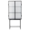 Haze vitrine - black - wired glass - Ferm Living