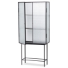 Haze vitrine - black - wired glass - Ferm Living