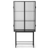 Haze vitrine - black - reeded glass - Ferm Living