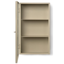 Armoire murale Haze - cachemire - verre strié - Ferm Living