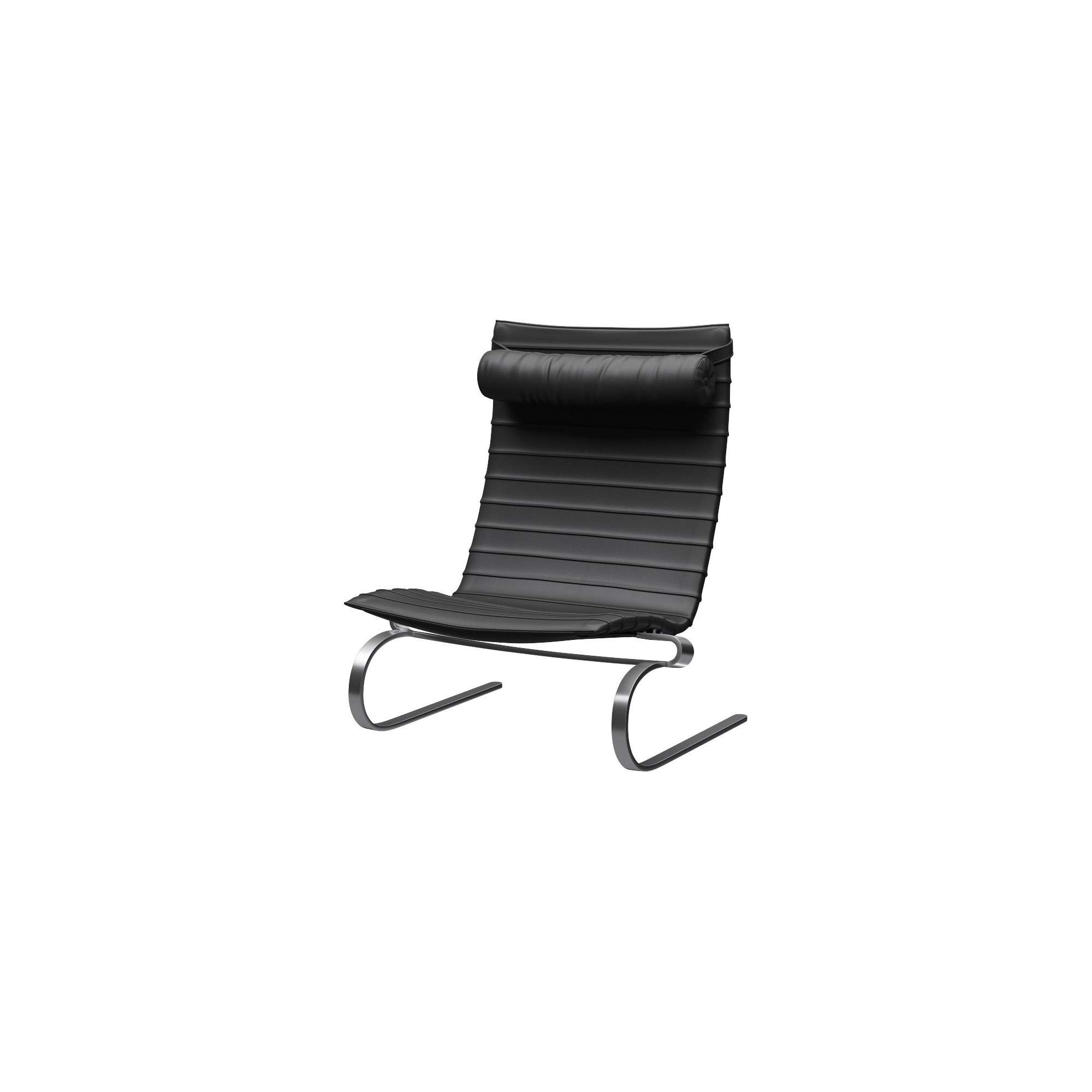 Fauteuil PK20 – Cuir Aura Noir - Fritz Hansen