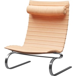 Fauteuil PK20 – Cuir Natural - Fritz Hansen