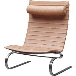 Fauteuil PK20 – Cuir Rustik - Fritz Hansen