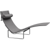 Chaise longue PK24 – Cuir Embrace Concrete - Fritz Hansen