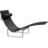 Chaise longue PK24 – Cuir Grace Noir - Fritz Hansen