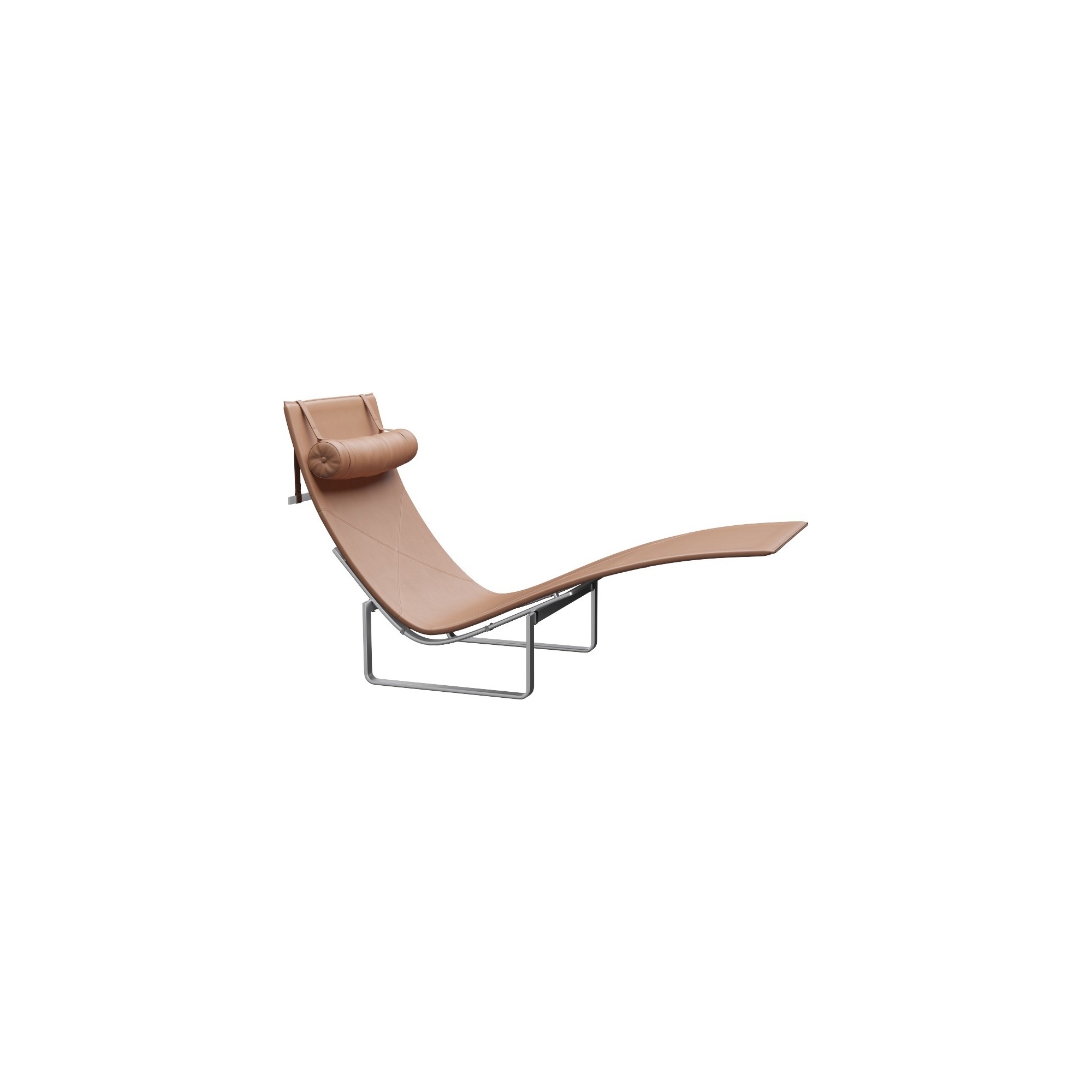 Chaise longue PK24 – Cuir Rustik - Fritz Hansen