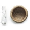 white marble/oak - Craft mortar and pestle - Normann Copenhagen