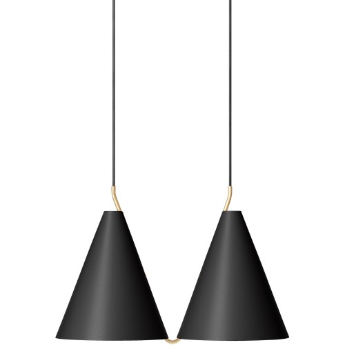 Mosaik Pendant – Sidebyside II – Black - Lyfa