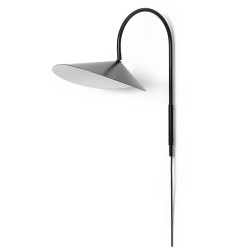 Arum – applique pivotante courte - noire - Ferm Living