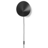 Arum wall sconce - Black - Ferm Living