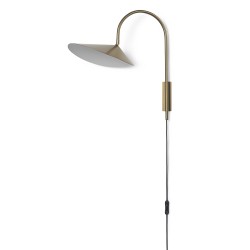 Arum swivel wall lamp - bronze - short - Ferm Living