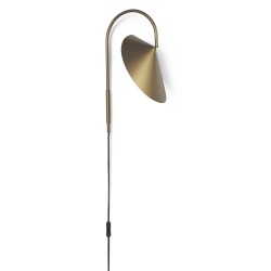 Arum swivel wall lamp - bronze - short - Ferm Living