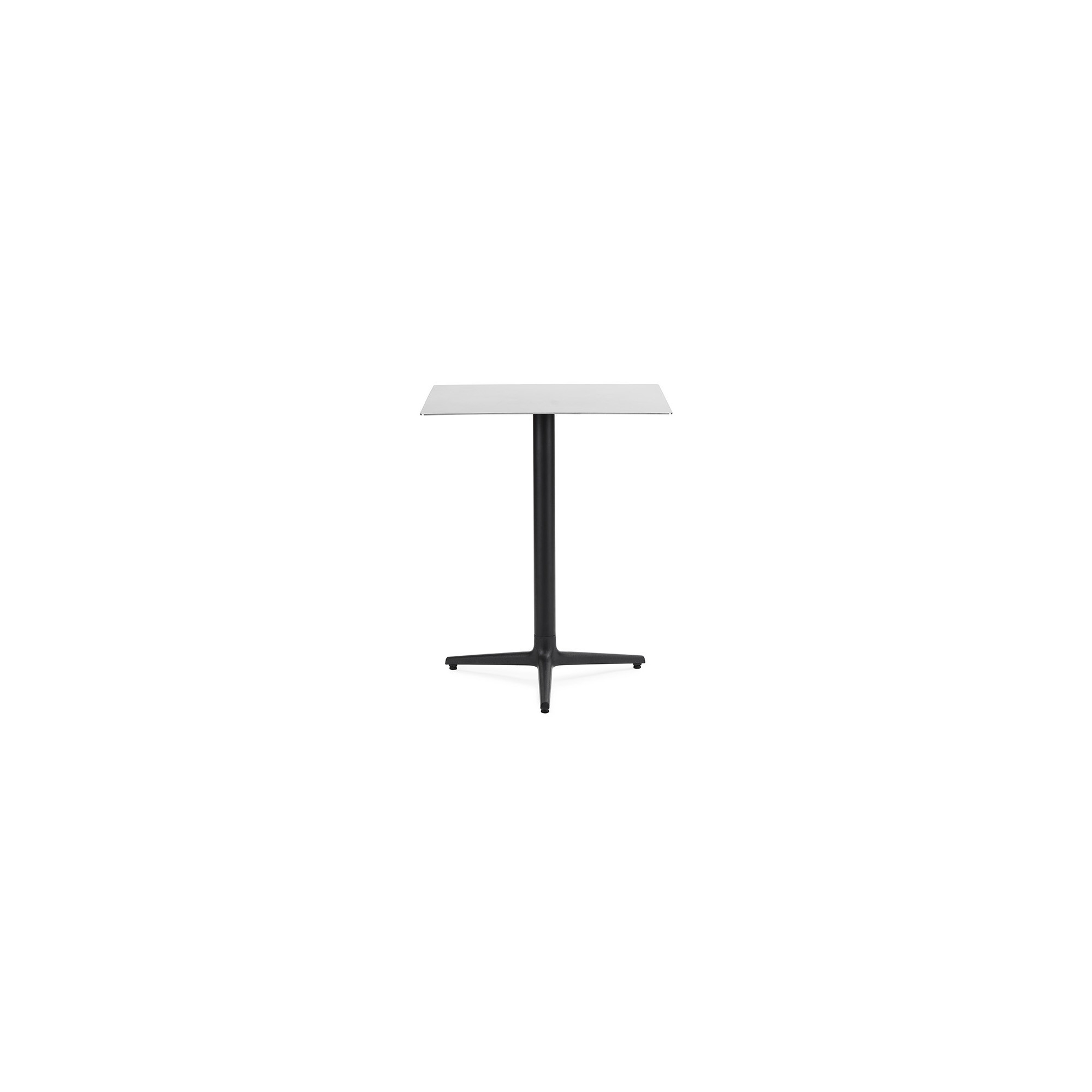 Acier inoxydable – Table Allez 3L - 60 x 60 x H75cm - Normann Copenhagen