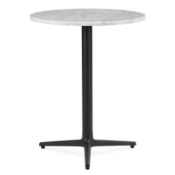 White marble – Allez Table 3L - Ø60 x H75cm - Normann Copenhagen