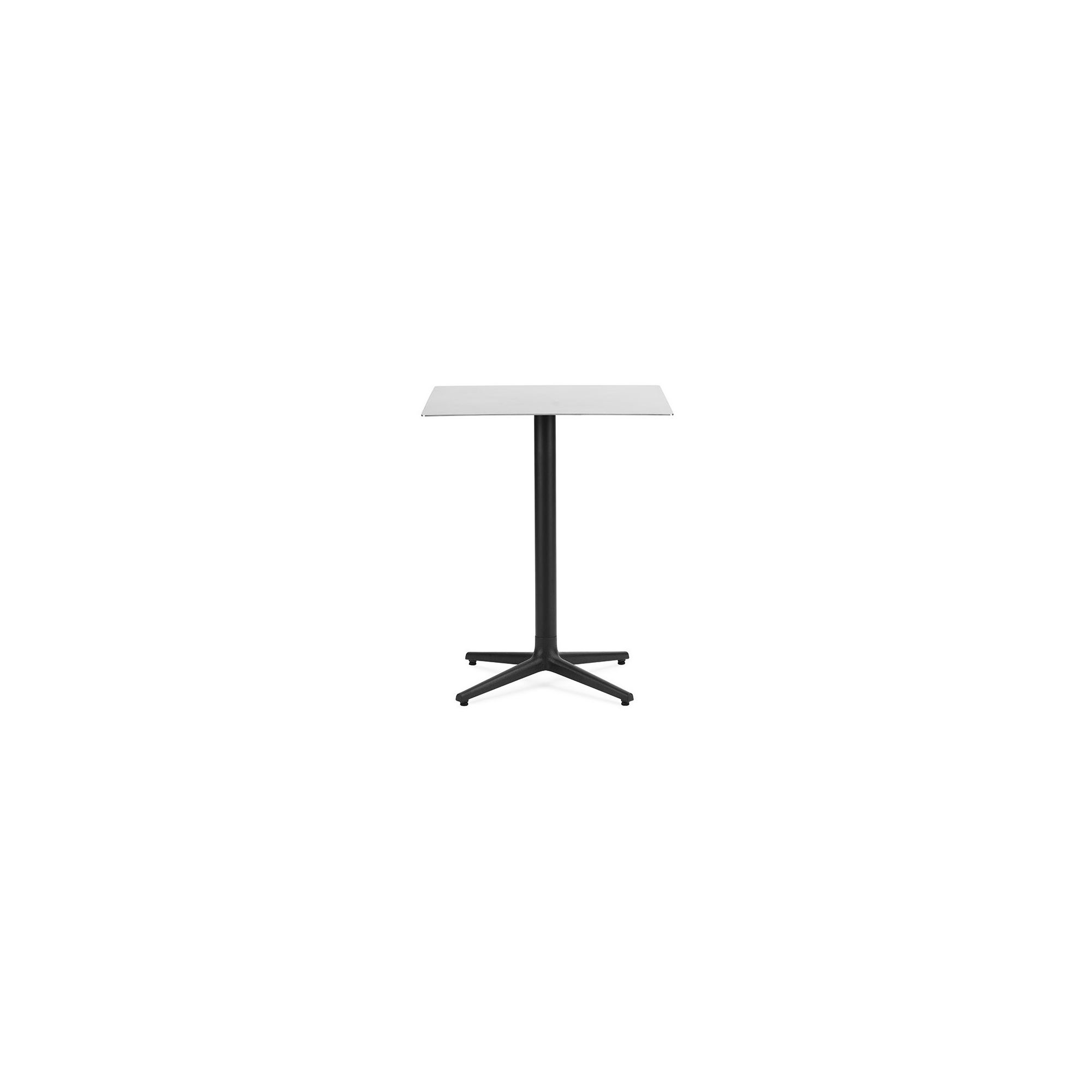 Acier inoxydable – Table Allez 4L - 60 x 60 x H75cm - Normann Copenhagen