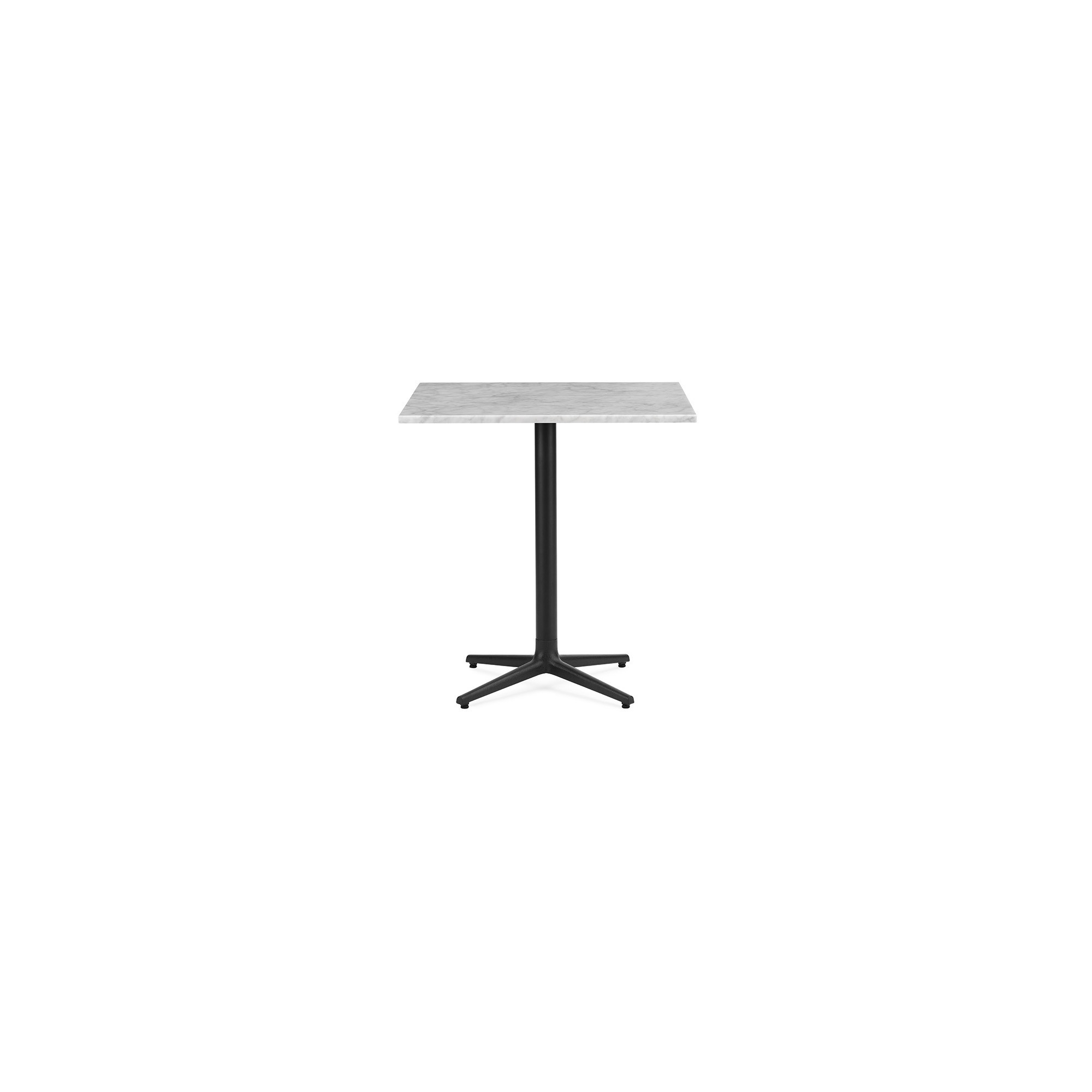 Marbre blanc – Table Allez 4L - 70 x 70 x H75cm - Normann Copenhagen