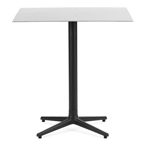 Acier inoxydable – Table Allez 4L - 70 x 70 x H75cm - Normann Copenhagen