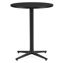 Black oak – Allez Table 4L - Ø60 x H75cm - Normann Copenhagen