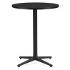 Chêne noir – Table Allez 4L - Ø60 x H75cm - Normann Copenhagen