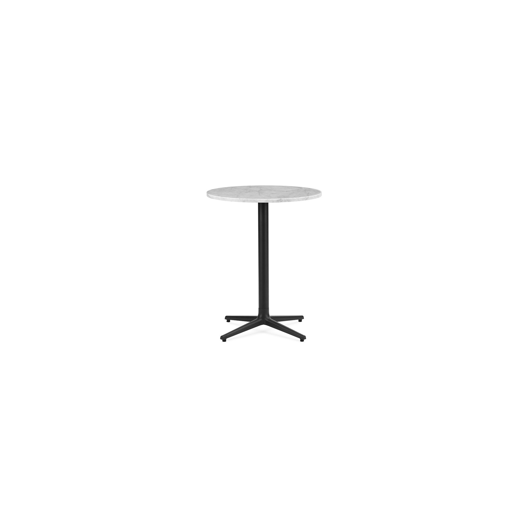 Marbre blanc – Table Allez 4L - Ø60 x H75cm - Normann Copenhagen