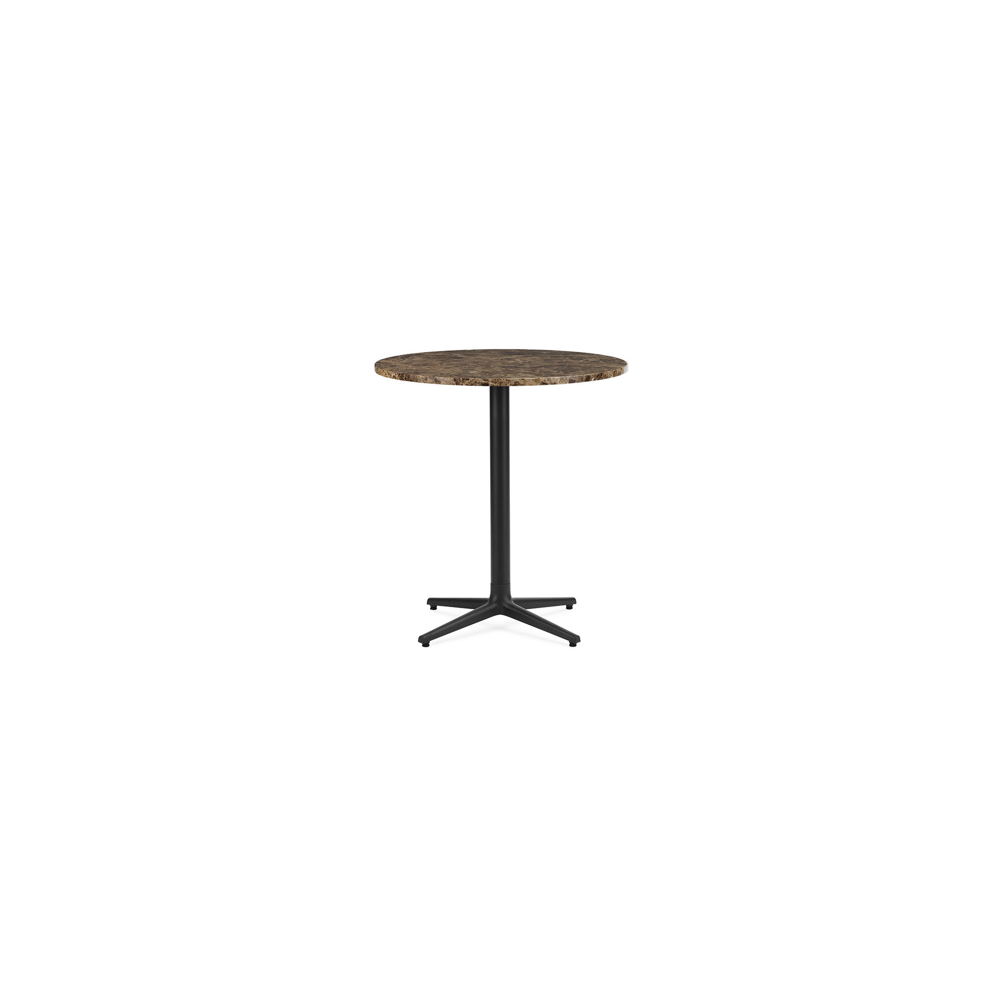 Marbre sable – Table Allez 4L - Ø70 x H75cm - Normann Copenhagen