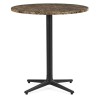 Marbre sable – Table Allez 4L - Ø70 x H75cm - Normann Copenhagen