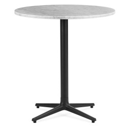 Marbre blanc – Table Allez 4L - Ø70 x H75cm - Normann Copenhagen