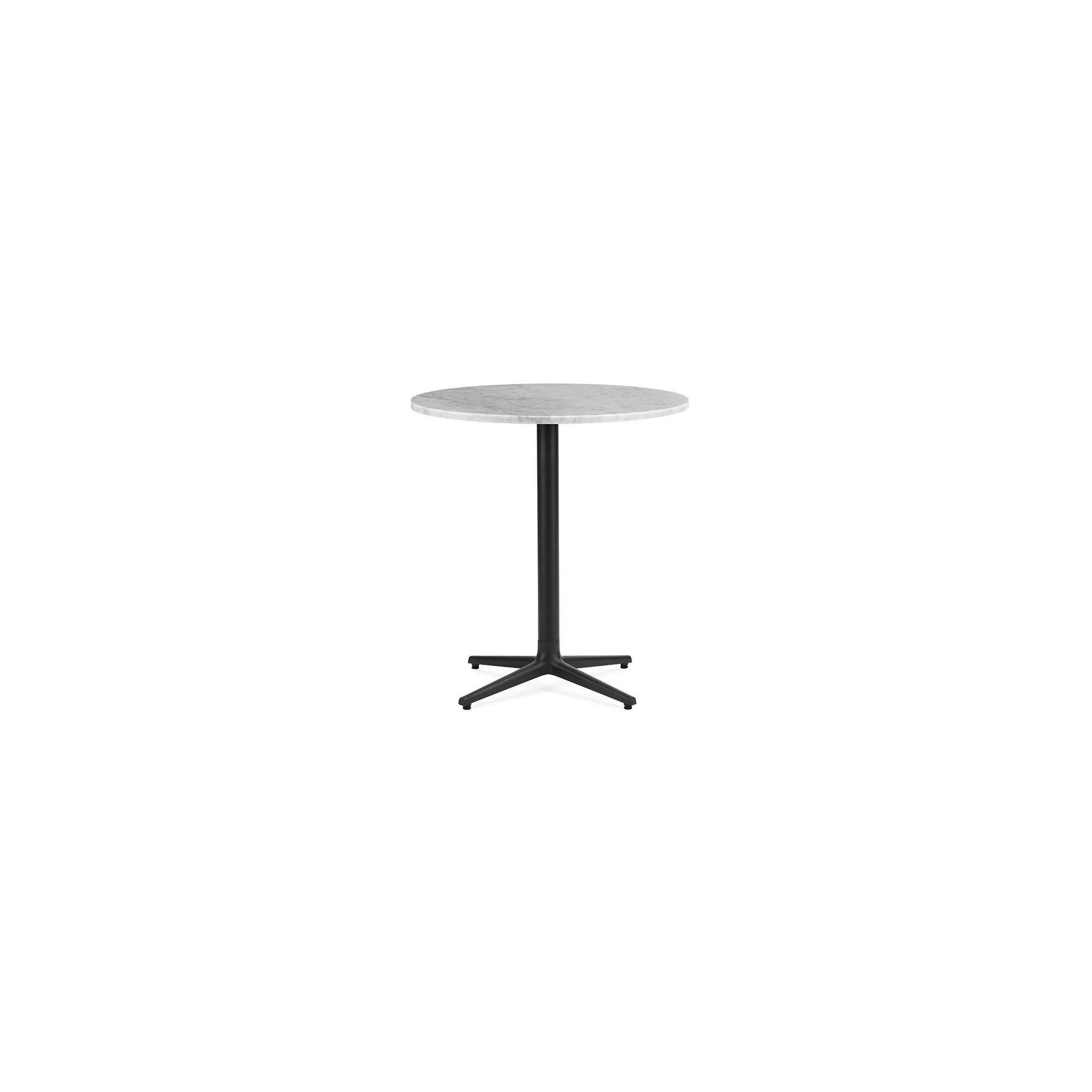 Marbre blanc – Table Allez 4L - Ø70 x H75cm - Normann Copenhagen