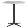 Marbre blanc – Table Allez 4L - Ø70 x H75cm - Normann Copenhagen