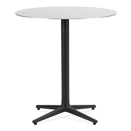 Acier inoxydable – Table Allez 4L - Ø70 x H75cm - Normann Copenhagen