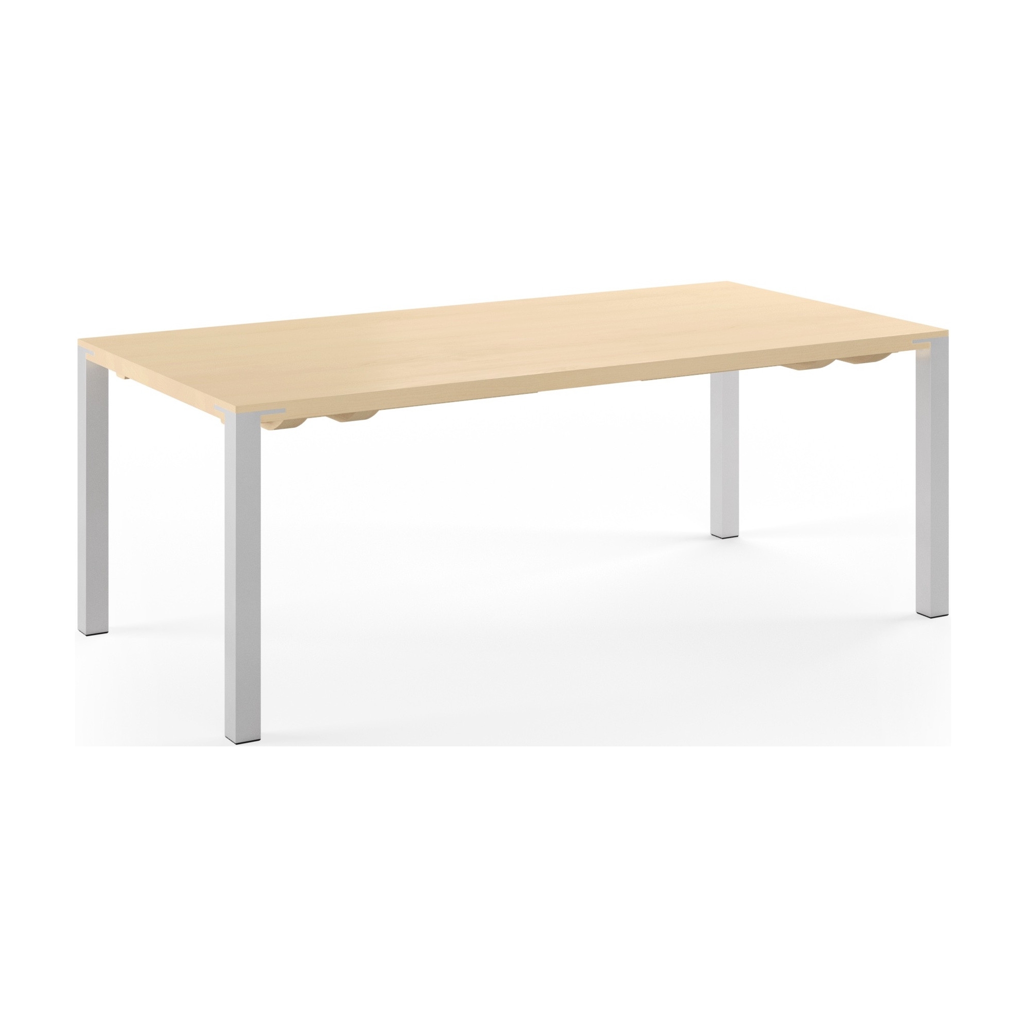 GM2100 Rectangular Table – White Oiled ash - Naver collection