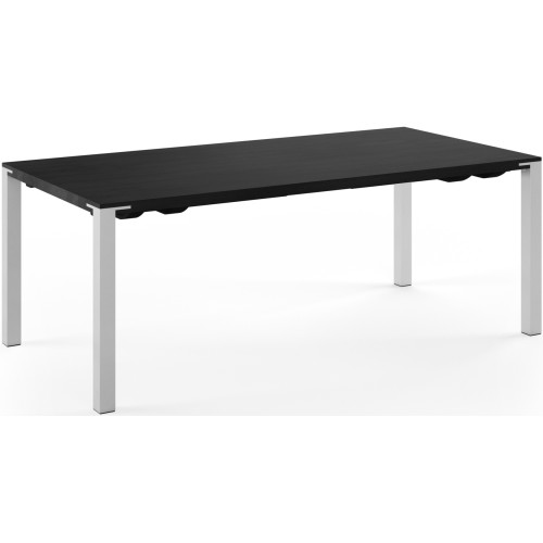 Table rectangulaire GM2100 – Frêne teinté noir - Naver collection