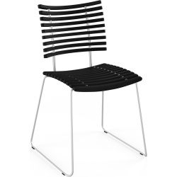 Leopard GM 4165 Chair – Black stained ash + Stainless steel - Naver collection