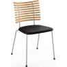 Tiger GM 4105 Chair – Oiled oak + Black Select leather + Stainless steel - Naver collection