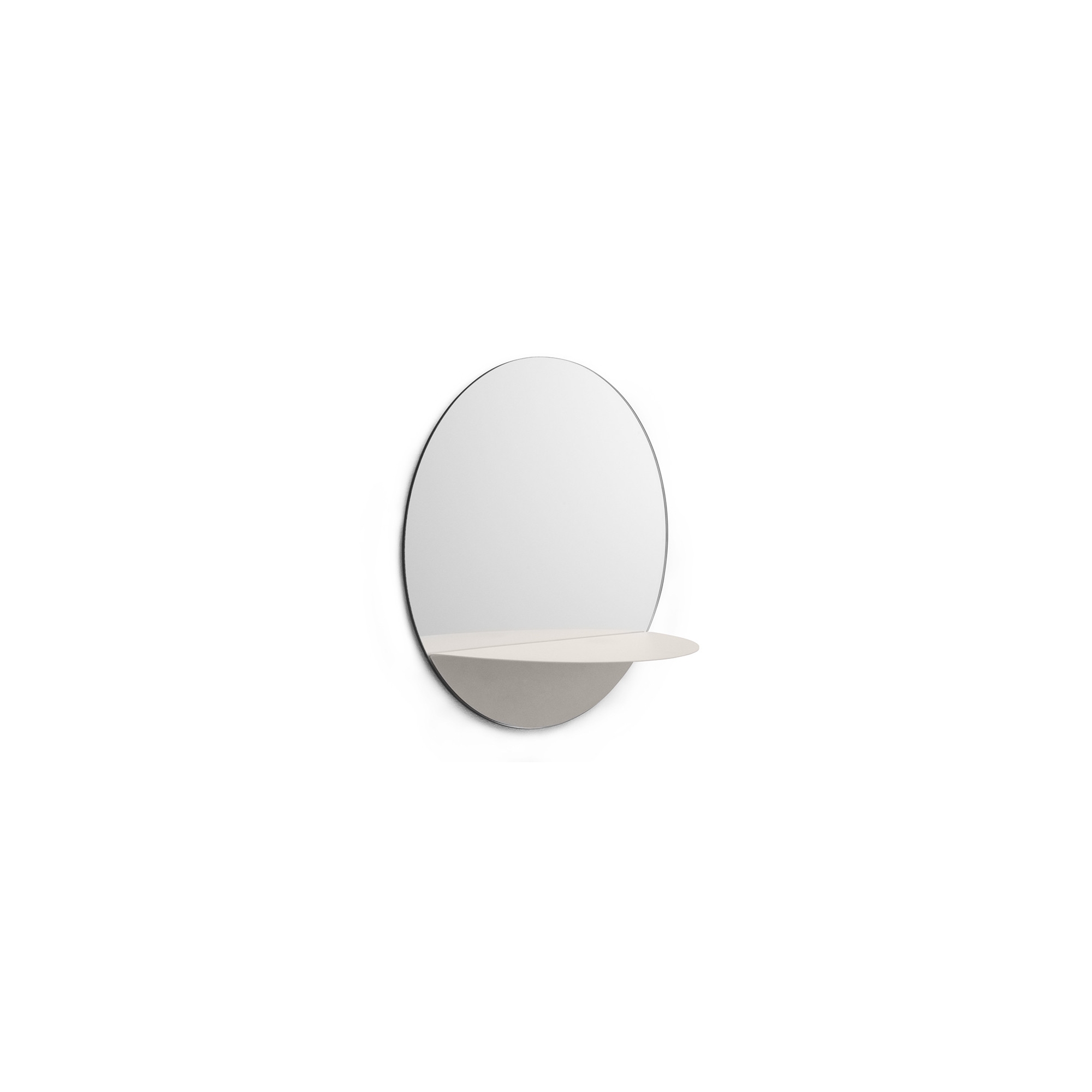 Horizon mirror Round - White - Normann Copenhagen