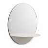 Horizon mirror Round - White - Normann Copenhagen