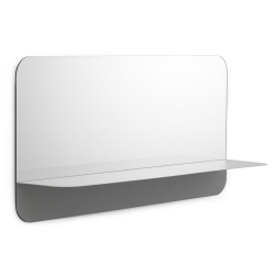 Horizon mirror Horizontal - Grey - Normann Copenhagen