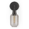 Smoke / black – AMP wall lamp - Normann Copenhagen