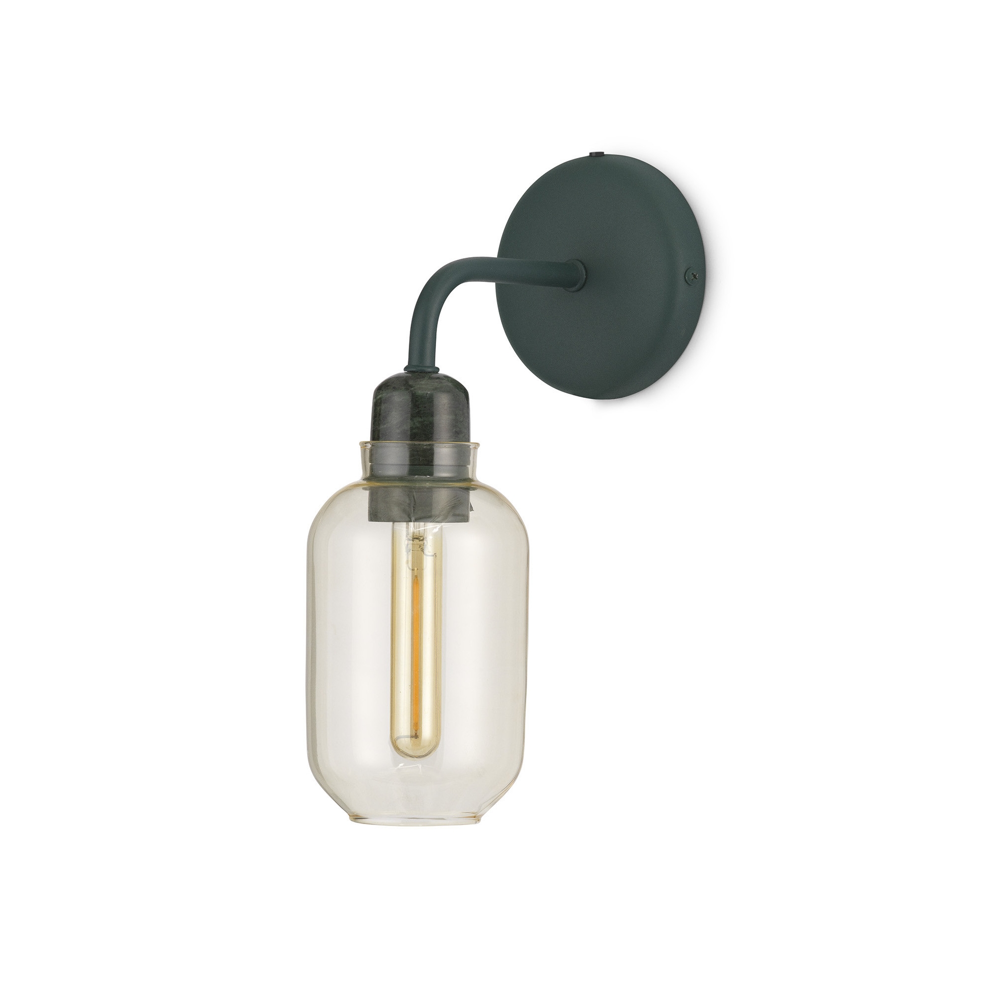 Gold / green – AMP wall lamp - Normann Copenhagen