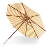 Parasol Atlantis Ø330 x H275 cm - Golden yellow stripes - Skagerak by Fritz Hansen