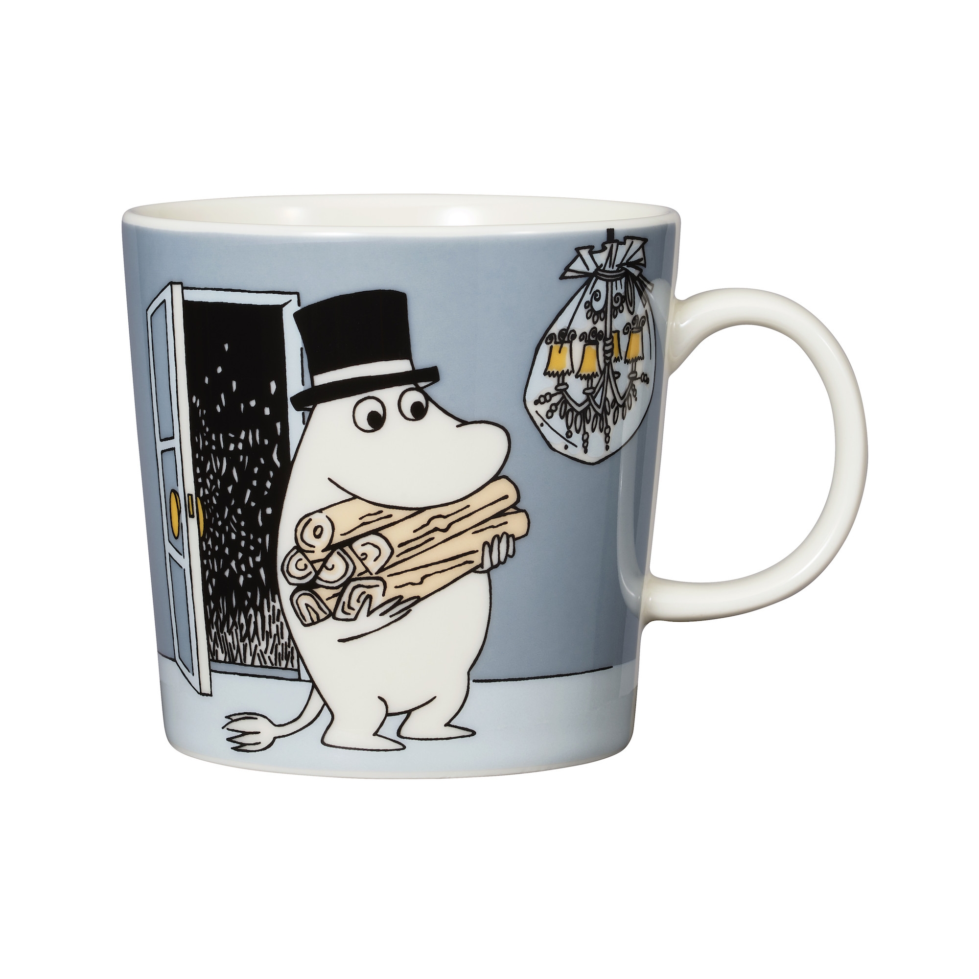 Moominpappa grey - Moomin Mug - Arabia / Iittala